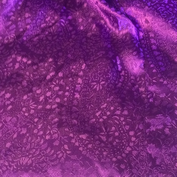 Victoria Secrets Silky Purple Lounge Cover-Up Robe - Picture 15 of 15